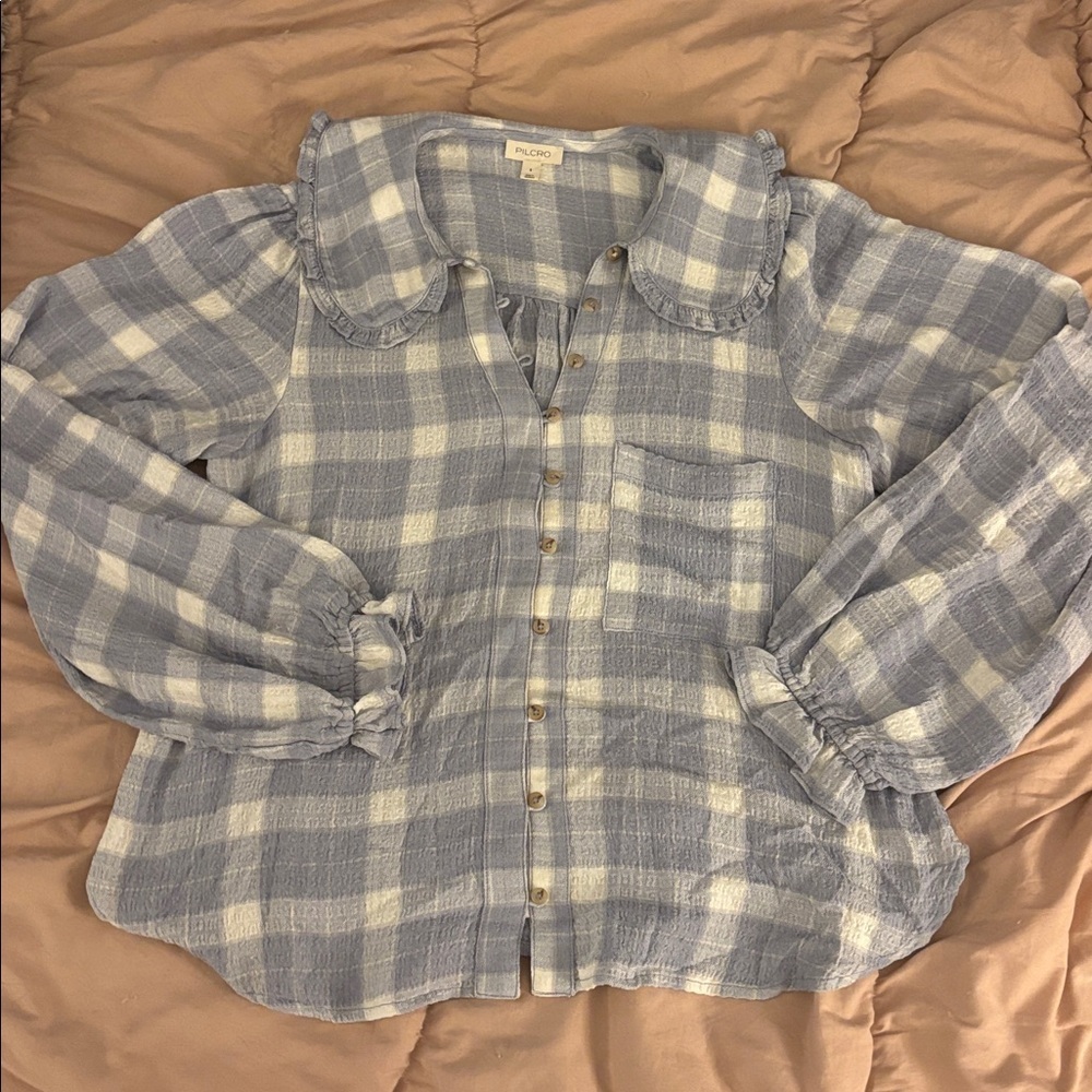 Pilcro by Anthropologie Kierra button up - Picture 3 of 8